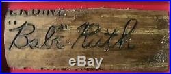 02 Upper Deck Babe Ruth 1/1 Bat Barrel
