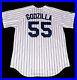 100% Authentic Hideki Matsui Jersey Pinstripe Yankees Godzilla MLB Large Men