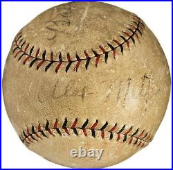 1927-28 Babe Ruth Signed Baseball AUTO PSA/DNA