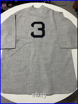 1927 Babe Ruth Road New York Yankees Mitchell & Ness Jersey Large mantle gift