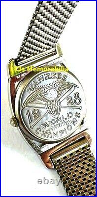 1928 New York Yankees World Series Champion Championship Watch Not Ring Hamilton