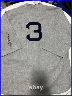 1929 Babe Ruth Road New York Yankees Mitchell & Ness Jersey 48 XL mantle gift