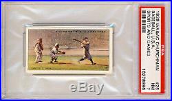 1929 Churchman Baseball USA (Babe Ruth) PSA 7 NM