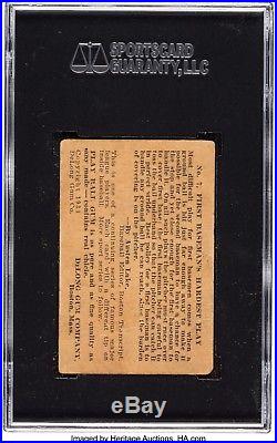 1933 DeLong Gum #7 LOU GEHRIG SGC 20 (1.5) New York Yankees HOF TOUGH CARD