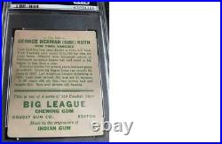 1933 Goudey #144 Babe Ruth STRONGEST PSA FR 1.5 New York Yankees ball card