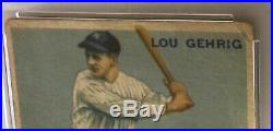 1933 Goudey #92 Lou Gehrig Psa 3