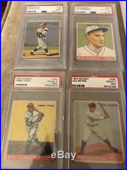 1933 Goudey Complete Set 1-240 Psa Sgc Bvg Holy Grail Babe Ruth Lou Gehrig