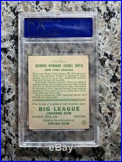 1933 Goudey Red Babe Ruth #93 PSA 4 VGEX (PMJS)