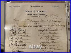 1938 New York Yankees Team Signed Sheet Ruffing Rupert Gordon Dickey PSA/DNA LOA
