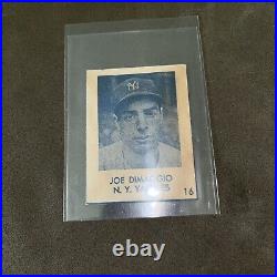 1948 R346 Blue Tint #16 Rare Joe Dimaggio New York Yankees EX