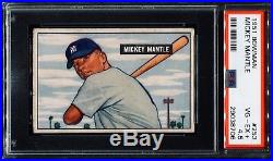 1951 Bowman #253 Mickey Mantle PSA 4.5 Rookie RC Centered