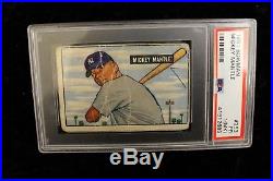 1951 Bowman #253 Mickey Mantle PSA PR 1(MK) Rookie Baseball Card