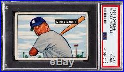 1951 Bowman #253 Mickey Mantle RC PSA 2 GOOD Rookie Yankees HOF Item #41054745