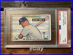 1951 Bowman Mickey Mantle #253 PSA 1 ROOKIE RC New York Yankees GREAT COLOR