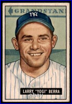 1951 Bowman Yogi Berra VG-EX New York Yankees #2