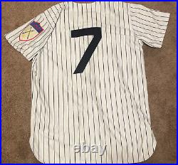 1951 New York Yankees Mickey Mantle Classic Home Pinstripe Jersey Men's 54(3XL)