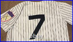 1951 New York Yankees Mickey Mantle Classic Home Pinstripe Jersey Men's 54(3XL)