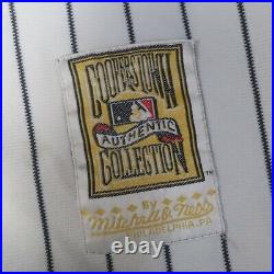 1951 New York Yankees Yogi Berra Baseball Jersey Pinstripe Sewn Authentic Vtg
