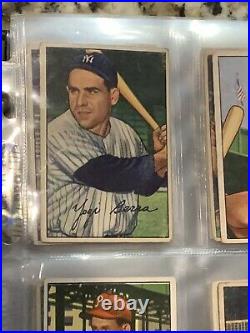 1952 Bowman Complete Set, Investment Mickey Mantle, Willie Mays, Yogi Berra