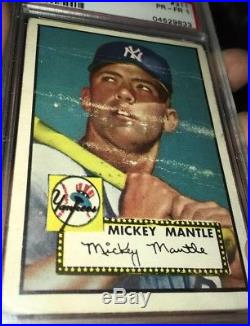 1952 Topps #311 Mickey Mantle PSA 1 Rookie Holy Grail Yankees