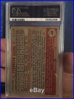 1952 Topps #311 Mickey Mantle Rc Rookie Yankees Psa 2.5
