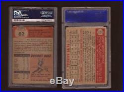 1952 Topps #311 PSA 1 and 1953 Topps #82 PSA 1.5 Mickey Mantle Lot of 2