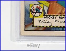 1952 Topps Mickey Mantle #311 PSA 3.5