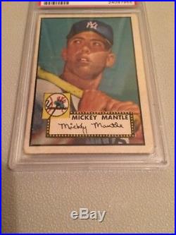 1952 Topps Mickey Mantle PSA 2.5 GOOD Rookie #311 Investment Grade! Yankees