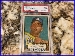 1952 Topps Mickey Mantle Rookie #311 Psa 2 New Label Gorgeously Centered Icon Rc