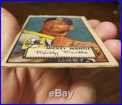 1952 Topps Mickey Mantle Rookie Card