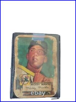 1952 topps mickey mantle rookie card 311