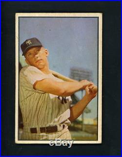 1953 Bowman # 59 Mickey Mantle EX cond Yankees