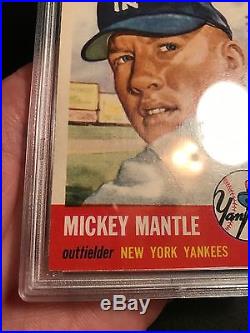 1953 Topps #82 Mickey Mantle PSA 7 NM PWCC-HE Certified High End Yankees