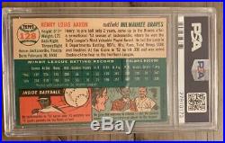 1954 Topps HANK AARON PSA 6 Ex-Mt Rookie Baseball Card Milwaukee Atlanta Braves
