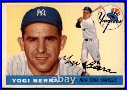 1955 Topps Yogi Berra VG-EX New York Yankees #198