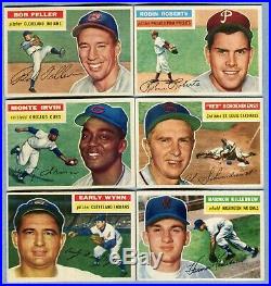 1956 Topps Baseball Complete Set Aaron Williams Mays Clemente Koufax Mantle PSA