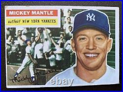 1956 Topps Mickey Mantle #135 New York Yankees Baseball Card