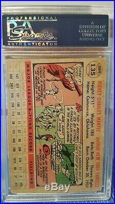 1956 topps lot(126) all white backs, includes 7 HOF stars/ and a psa 3 WB MANTLE