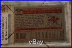 1957 Topps # 95 Mickey Mantle Bvg 8 Nm-mt High End Awesome Card