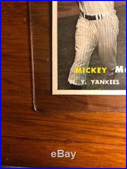 1957 Topps Mickey Mantle 95