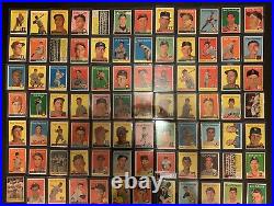 1958 Topps Complete Set Mickey Mantle Ted Williams 1-486 Beckett BVG PSA 4.5 4 3
