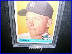 1958 Topps Mickey Mantle Autograph New York Yankees #150 & Joe Dimaggio Auto $1