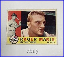 1960 Topps #377 Roger Maris New York Yankees
