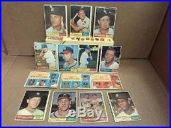 1961 Topps Baseball Complete Set (587) Mantle, Maris, Mays, Aaron, RC's & Stars