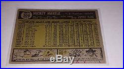 1961 Topps Baseball Complete Set // Nice Set // Mantle Mays Aaron Tough Set
