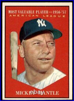 1961 Topps Mickey Mantle EX New York Yankees #475