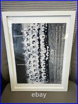 1961 World Series New York Yankees Team Signed Framed 8x10 With JSA LOA! Mantle