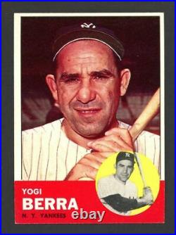 1963 Topps #340 Yogi Berra New York Yankees ID036