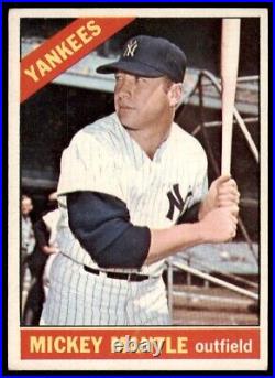 1966 Topps Mickey Mantle New York Yankees #50