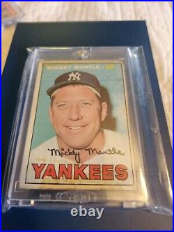 1967 Topps #150 Mickey Mantle New York Yankees Baseball Card